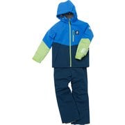 JUNIOR SUIT ジュニア スキーウェア 上下セット BLU×NVY(632729) 150サイズ RES78001