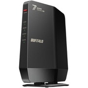 Wi-Fiルーター AirStation（エアステーション） Wi-Fi 7（11be）対応 デュアルバンド 5764＋688Mbps ブラック WSR6500BE6P/CBK