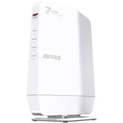 Wi-Fiルーター AirStation（エアステーション） Wi-Fi 7（11be）対応 デュアルバンド 5764＋688Mbps ホワイト WSR6500BE6P/CWH
