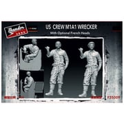 TBF3509 1/35 米 運転手＆誘導員 M1A1重レッカー車（オープントップ）用 バックオーライ/Back it up！ [組立式プラスチックモデル]