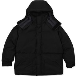 マンモスダウンパーカ ユニセックス ダウンウェア ブラック（BK） XLサイズ MTFW25UDW015