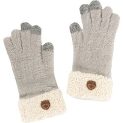 モールヤーンニットグラブ グローブ ブルーグレー（048） 8320441