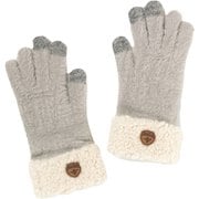 モールヤーンニットグラブ グローブ ブルーグレー(048) 8320441