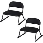 らくらく座椅子×2脚セット ERCL-700×2pcs BK