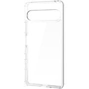 Xperia 10 VII用 ケース ハイブリッド カバー 衝撃吸収 ストラップホール付 クリア PM-X252HVCKCR