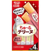 ちゅーるテリーヌ まぐろ サーモン入り 15g×4P [キャットフード 猫用スナック 猫用おやつ]