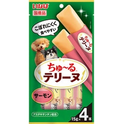ちゅーるテリーヌ サーモン 15g×4P [ドッグフード 犬用スナック 犬用おやつ]