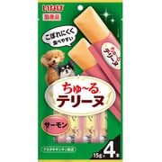 ちゅーるテリーヌ サーモン 15g×4P [ドッグフード 犬用スナック 犬用おやつ]