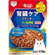 腎臓ケア クランキー かつお節入り かつお味 170g [キャットフード ドライフード 猫用ドライ 腎臓ケア]