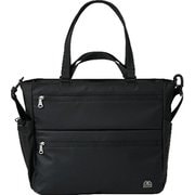 POLYESTER トートバッグ ブラック EQPK-06BK