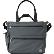 POLYESTER トートバッグ ダークグレー EQPK-06DGR