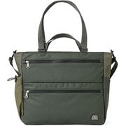 POLYESTER トートバッグ カーキ EQPK-06KH