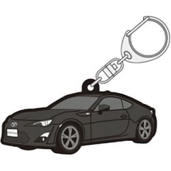TGRC-A381-05 [ラバーキーホルダー TOYOTA86 前期 ダークグレー]