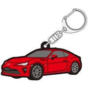 TGRC-A382-03 [ラバーキーホルダー TOYOTA86 後期 赤]