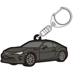 TGRC-A382-05 [ラバーキーホルダー TOYOTA86 後期 ダークグレー]
