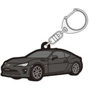 TGRC-A382-05 [ラバーキーホルダー TOYOTA86 後期 ダークグレー]