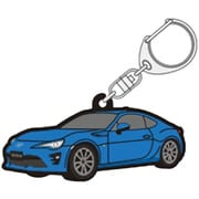 TGRC-A382-07 [ラバーキーホルダー TOYOTA86 後期 水色]