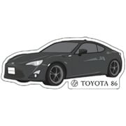 ステッカー TOYOTA86 前期 ライトグレー TGRC-A383-04