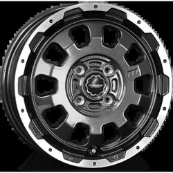 GX10T 14×4.5J in48 ガンメタリム切削 684100-3948MB