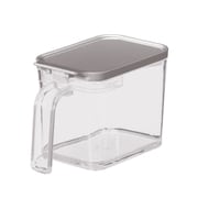 調味料ポット スプーン付 R 700ml グレー MR フォルマ A1108