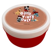 保存容器 サラダ フルーツ 食洗機対応 ディズニー ミッキーマウス レッド 250ml STR-250C MF24 A3532