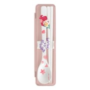 箸 スプーンセット 18.5cm 食洗機対応 ディズニー リトルマーメイド ピンク C LM24 A3536