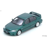 IN64-EKS-GREEN 1/64 Honda シビック フェリオ Si （EK） グリーン [ダイキャストミニカー]