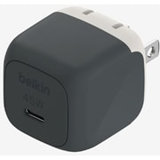 USB急速充電器 BoostCharge USB PD（パワーデリバリー）対応 45W USB-C×1 PD-PPS 小型 折りたたみプラグ ダークグレー WCA013QCDG