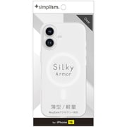 iPhone 16用 ケース Mag Silky MCL TR-IP24M2-SA-CL