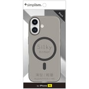 iPhone 16用 Mag Silky MCLBK TR-IP24M2-SA-CLBK