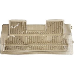 X536 [カーマット グルーヴ KCロング 1150 クリアスモーク H32×W1150×D570mm 1枚]