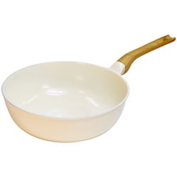 IH対応軽量セラミックコート深型フライパン 28cm