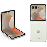 motorola razr 60d ライトスカイホワイト M-51F [スマートフォン]