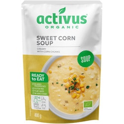 activus オーガニックコーンスープ 400g