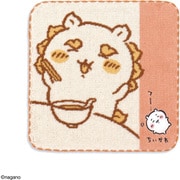 ちいかわ イエロー！！25cm×25cm オレンジ タオルハンカチ シーサー 41-1370080