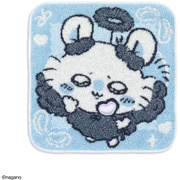 ちいかわ エンジェル 25cm×25cm ブルー タオルハンカチ モモンガ 41-1390080