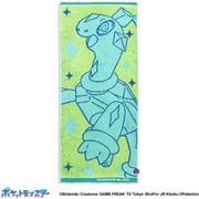 ポケットモンスター PMナンバリング 34cm×80cm エメラルド フェイスタオル テラパゴス 69-0232180