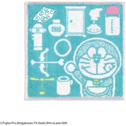 ドラえもん コレクション 20cm×20cm ミント タオルハンカチ 21-2830065