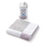 TOWEL LAUNDRY theベーシック 60cm×120cm グレー バスタオル 23-3013300