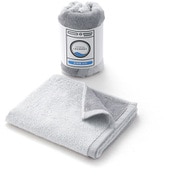 TOWEL LAUNDRY 乾きやすい薄手 34cm×80cm グレー フェイスタオル 23-3022100