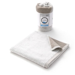 TOWEL LAUNDRY 乾きやすい薄手 60cm×120cm ベージュ バスタオル 23-3023250