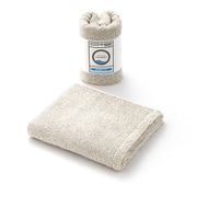 TOWEL LAUNDRY ふっくらボリューム 45cm×100cm ベージュ ミニバスタオル 23-3033250