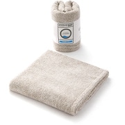 TOWEL LAUNDRY ふっくらボリューム 60cm×120cm ベージュ バスタオル 23-3033350