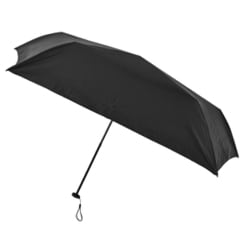 折りたたみ傘 超軽量 晴雨兼用 ブラック カーボンファイバー 重量約107g K-10931BK