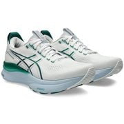 GEL-KAYANO 32 メンズ ランニングシューズ WHITE/JASPER GREEN(102) 26cm 1011C052