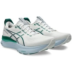 GEL-KAYANO 32 メンズ ランニングシューズ WHITE/JASPER GREEN（102） 26.5cm 1011C052