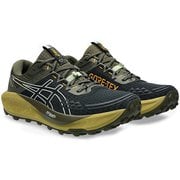 GEL-Trabuco 13 GTX メンズ トレイルランニングシューズ BLACK/WHISPER GREEN（003） 26.5cm 1011B978