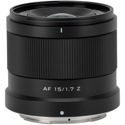 Viltrox AF 15mm F1.7 AIR [単焦点レンズ APS-C ニコンZマウント]