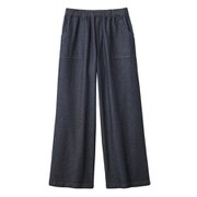デニムワイドパンツ インディゴ L
