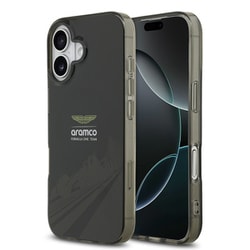 iPhone 17用 ASTON MARTIN-ARAMCO F1 マグセーフ対応 IMLケース バックカバー ブラック ARHMP17SUF1K